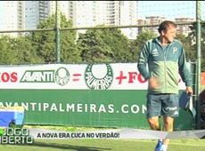 Cuca inicia trabalhos no Verdão