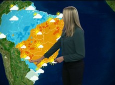 Chove forte no Sul do país