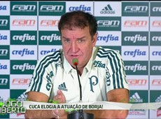 Cuca: Borja está de parabéns pelo jogo que fez
