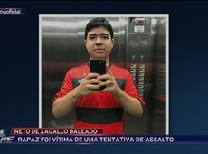 Neto de Zagallo é baleado em assalto no Rio de Janeiro