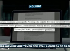 Reportagem diz que Temer deu aval a compra de silêncio