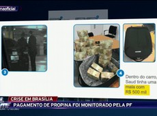Pagamento de propina foi monitorado pela PF