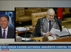 Fachin autoriza abertura de inquérito contra Michel Temer