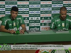 Palmeiras apresenta novos reforços