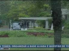 Para Temer, organizar a base aliada é questão de tempo