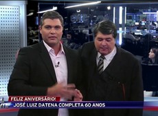 Joel Datena presta homenagem ao pai