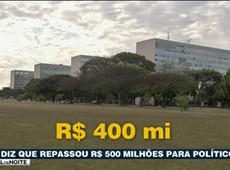 JBS diz que repassou R$500 milhões para políticos