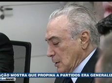 Delação mostra que propina a partidos era generalizada