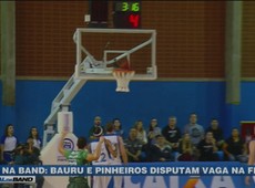 NBB: Bauru e Pinheiros disputam vaga na final