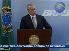 Crise política contamina agenda de reformas