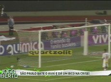 Tricolor paulista bate Avaí por 2 a 0