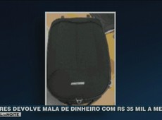 Loures devolve mala de dinheiro com R$ 35 mil a menos