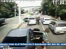Caminhão com eletrônicos é roubado no Rio de Janeiro