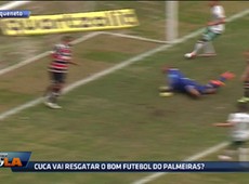 Será que Cuca vai resgatar o bom futebol do Palmeiras?