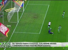 Guilherme Arana comemora boa fase no Timão