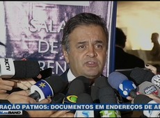 Documentos em endereços de Aécio fazem referência à caixa 2