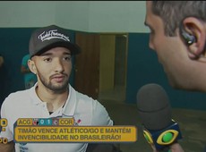 Clayson fala de estreia pelo time do Corinthians