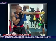 Lutador agride ex com faca e a ameaça de morte