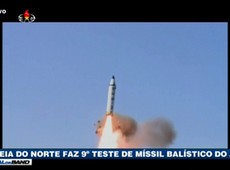 Coreia do Norte faz novo teste de míssil balístico