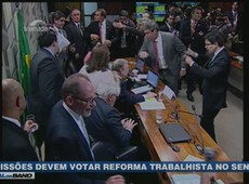 Comissões devem votar reforma trabalhista no Senado