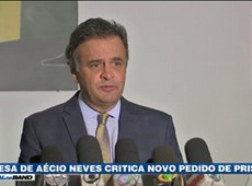 Defesa de Aécio Neves critica novo pedido de prisão