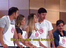 Essa aí é doida, diz Taise sobre Caroline