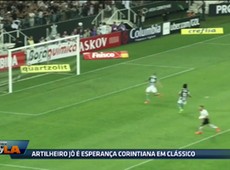 Artilheiro Jô é a esperança corintiana em clássicos