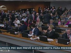 CCJ aprova PEC que prevê eleição direta para presidente