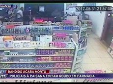 GO: Bandido é morto ao tentar assaltar farmácia