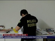 Haddad teria sido beneficiado por empreiteira