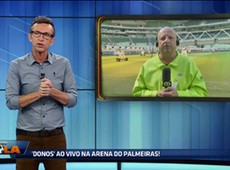 Donos acompanha preparativos para Verdão X Galo