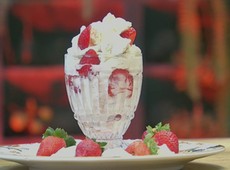 ABC da Cozinha: Merengue de morango