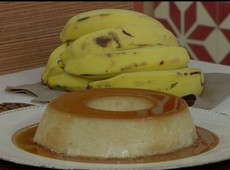 Pudim de banana