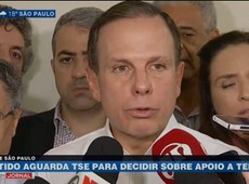 Doria: decisão será tomada após julgamento no TSE