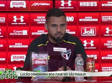 Lucão comemora boa fase no São Paulo