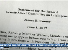 Ex-chefe do FBI diz que Trump pediu fim de investigação