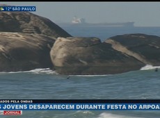 RJ: jovens desaparecem durante festa no Arpoador