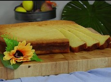 Bolo de mandioca de feira