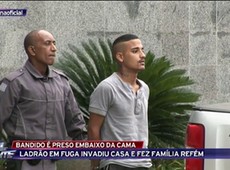 SP: Bandido é preso debaixo da cama