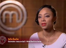 Estou em uma prova de eliminação com gente boa, diz Michele
