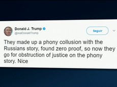 Trump nega já ser investigado por obstrução da justiça
