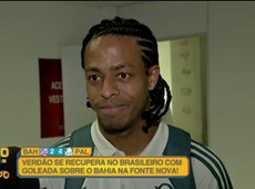 Keno diz que vitória trará confiança ao Verdão