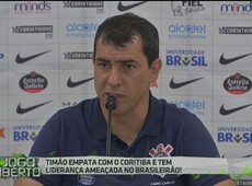 Corinthians empata com Coritiba