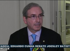 Eduardo Cunha rebate acusações de Joesley Batista