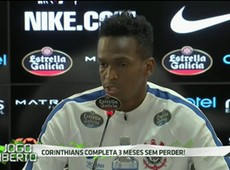 Corinthians completa três meses sem perder