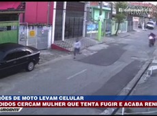 Ladrões de celular atacam com motos em Osasco