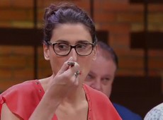 Adorei a ideia da banana com o feijão, diz Paola a Valter