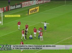 Série B: Inter e Paraná empatam em 0 a 0
