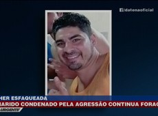 Ex-marido foge após condenação por agressão doméstica