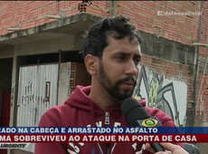 Caminhoneiro é baleado e arrastado no asfalto